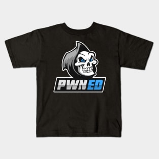 Cyber security - Hacker - PWNED Blue Kids T-Shirt